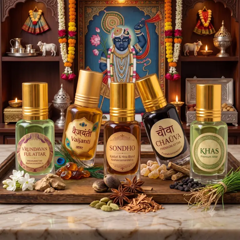 Premium Thakorji Attar and Sugandhi for Thakorji Seva