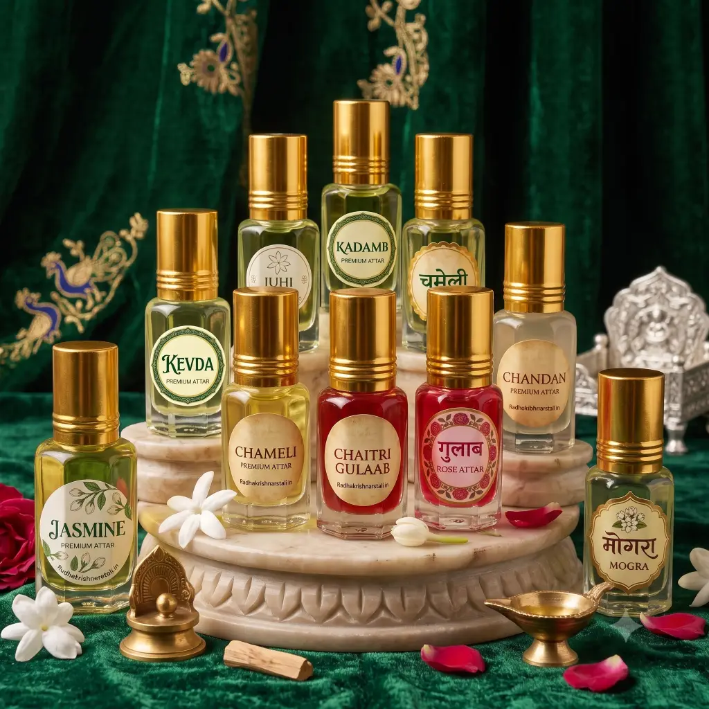 Premium Thakorji Attar and Sugandhi for Thakorji Seva